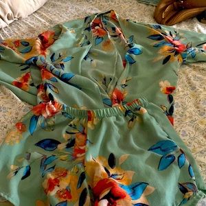 Bohemian inspired short set